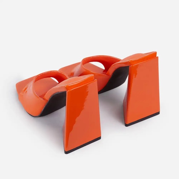 Block Heel Mule Slides - Picture 6 of 6